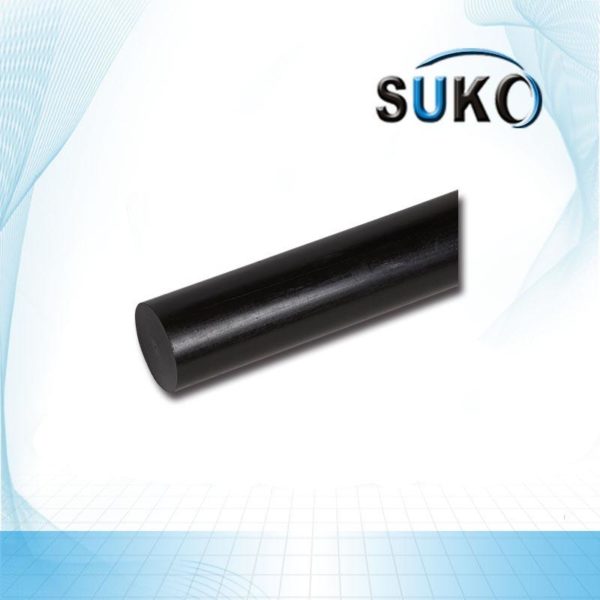 Carbon Filled Black Modified PTFE Rod