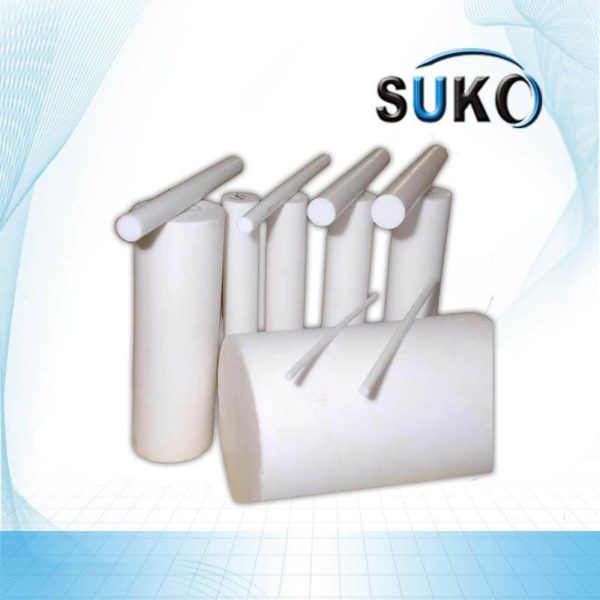 Molded PTFE Rod Thick 6mm - 660mm