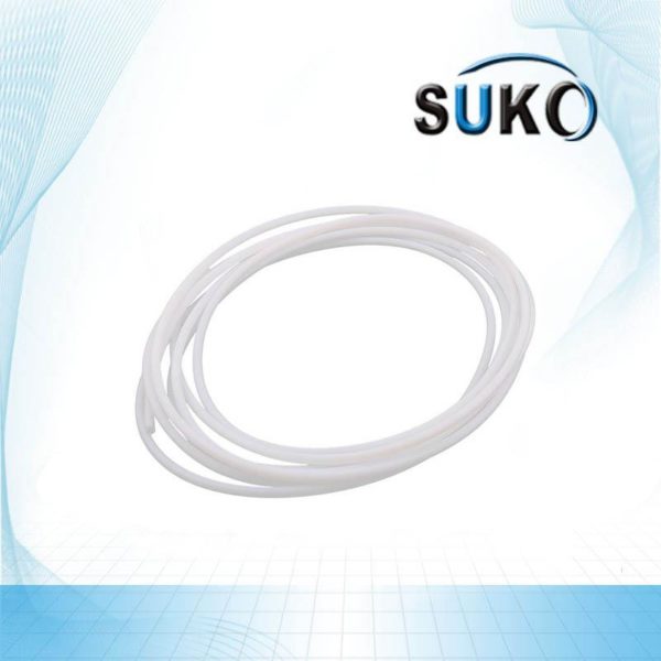 White PTFE Hose OD 6mm ID 4mm