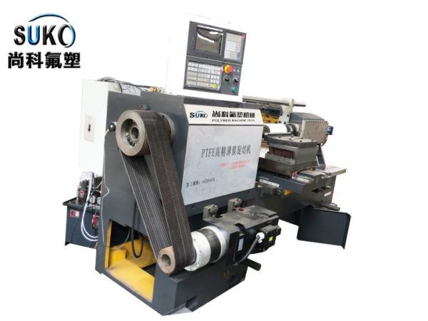 CNC Rotary Cutting Skiving Machine for UHMWPE PTFE Teflon Film