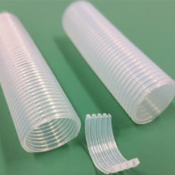 Inner flat and outer wave PTFE bellows