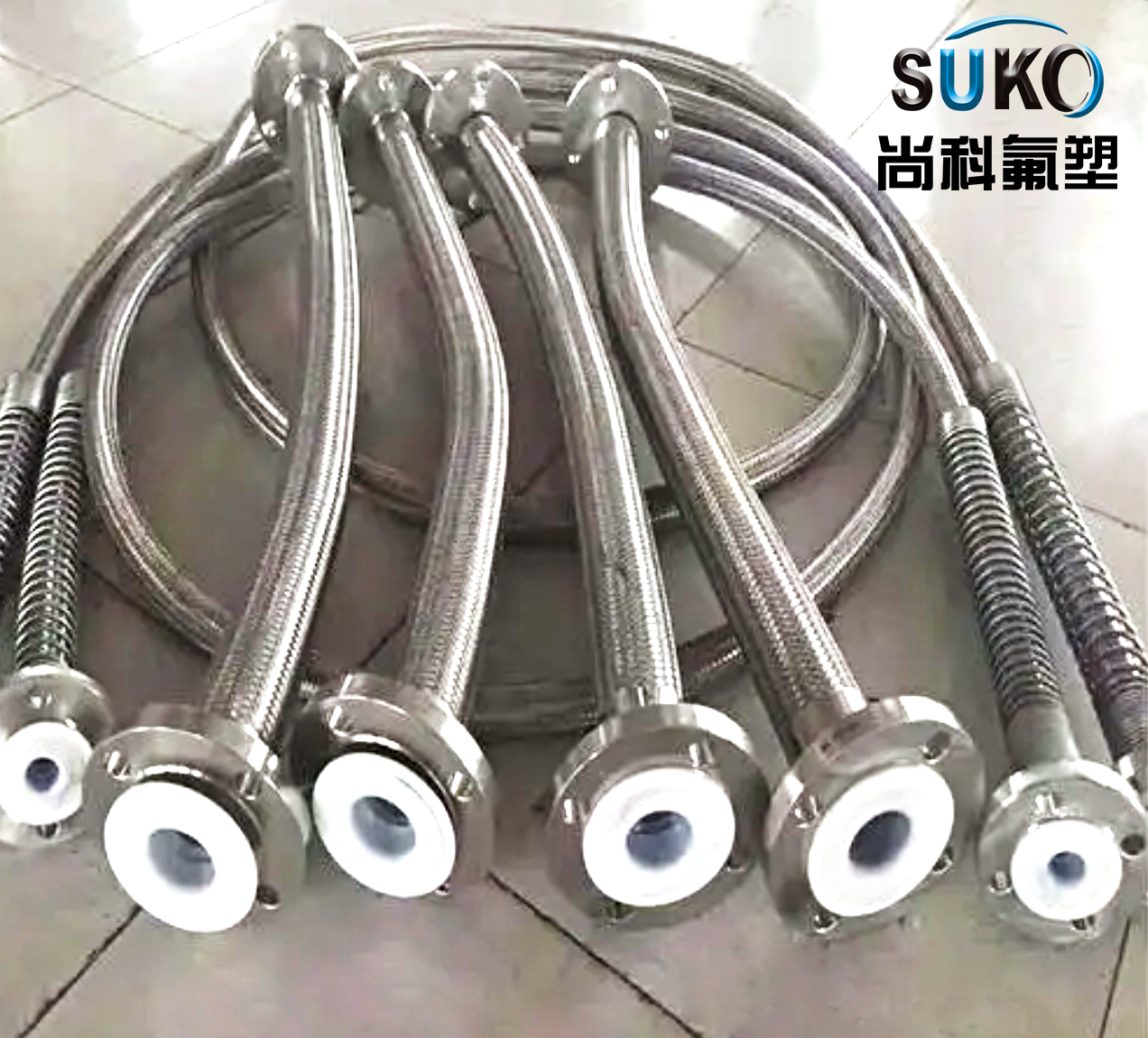 Stainless Steel PTFE Braided Hose is a high-pressure, high-temperature, chemically corrosive fluid transmission pipeline